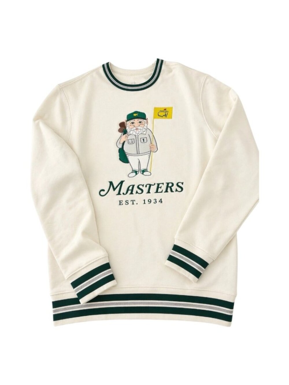 Masters Tournament 2026 Gnome Crewneck Sweatshirt Size Medium